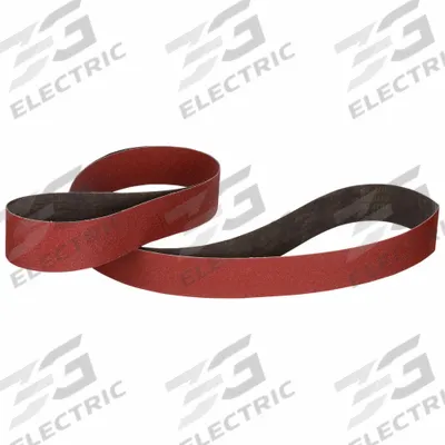 3M Sanding Belt: 3 in W x 132 in L, Ceramic, 120 Grit, YF Wt Polyester Backing - Cool-Cutting Sanding Belts for Stainless Steel & Soft Metals