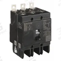 EATON Miniature Circuit Breaker: 70 A, 277/480V AC, Three Phase, 14kA at 277/480V AC, 3 Poles, Std (MPN GHB3070). Key specifications — attr195951: 70 A; attr195952: 277/480V AC; attr195953: Three; attr195954: 14kA at 277/480V AC; attr195958: Standard; attr195955: Eaton Powerline Panelboards; attr211136: EATON.