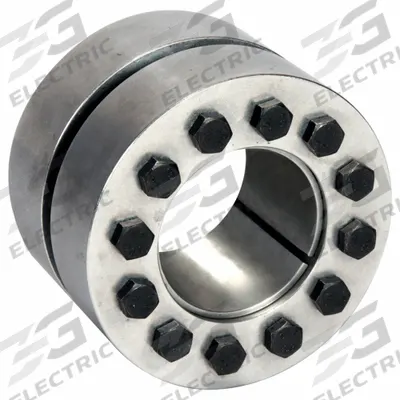 CLIMAX METAL PRODUCTS Keyless Rigid Coupling: For Round Shaft Type, 68.1 mm Coupling Lg - Keyless Locking Rigid Couplings