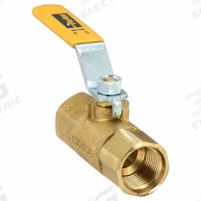 APPROVED VENDOR Manual Two-Way Ball Valve: 3/4 in, Brass, Straight, Female SAE x Female SAE - Brass Ball Valves