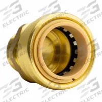 APPROVED VENDOR Adapter: 1 in OD x 3/4 in Pipe Size, Push-to-Connect x MNPT, Brass (MPN LF8322MR). Key specifications — Brand: APPROVED VENDOR.