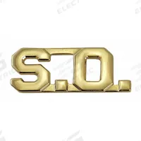 HEROS PRIDE Metal Rank Insignia: S.O., 1/2 in, Gold, Metal, Clutch Pin, Rank Insignia, 1 PR (MPN 4321G). Key specifications — attr1074238: Clutch Pin; attr188498: 1/2 in; attr188499: Gold; attr188500: Metal; attr188503: S.O.; attr193746: HEROS PRIDE.