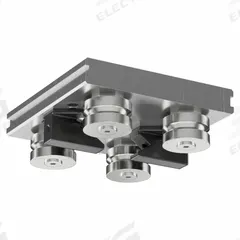 HEPCOMOTION GV3 Carriage: For 44 mm Rail Wd, Roller, GV3 Std Carriage, 35.8 mm Carriage Ht, Aluminum (MPN AU4434L125LBDRNS). Key specifications — Carriage Material: Aluminum; Roller Material: Stainless Steel; Size: 44; Brand: HEPCOMOTION; Features: Slide Lubricators; Type: GV3 Standard Carriage.