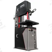 JET ELITE Band Saw: 26 in Throat Dp - Vertical, 50 to 5,000 SFPM, 10° Left to 45° Right, 3 Phase (MPN 891115). Key specifications — attr325086: JET ELITE; attr313109: 10° Left to 45° Right; attr313108: 50 to 5,000 SFPM; attr313111: 3.