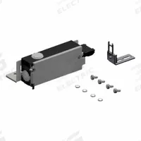 RITTAL Security Lock (MPN 2418000). Key specifications — Brand: RITTAL; Accessory Type: Safety Lock; Application: Fitted to Doors to Protect Against Contact with Live Electrical Equipment While the Master Switch is ON.
