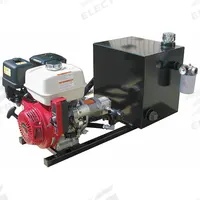 CHIEF Gas Powered Hydraulic Power Unit: 6.4 gpm, 2,100 psi Max. Pressure, 390cc Engine Size, Honda (MPN GFGX39F08NVS20O-21). Key specifications — attr98856: CHIEF; attr122185: 6.4 gpm; attr96434: Honda; attr96420: 390cc.