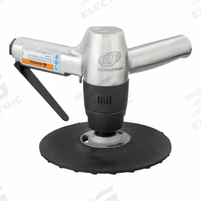 INGERSOLL RAND Air Disc Sander: 7 in Pad, Arbor, Medium Duty, 0.8 hp, 22 cfm, Non-Vacuum - Rotary Disc Sanders