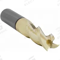 CLEVELAND Square End Mill: Carbide, ZrN Coated, 3 Flute, 3/4" Mill Dia, 1" LOC, 3" OAL (MPN C72366)
