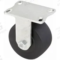 APPROVED VENDOR Plate Caster: Corrosion-Resistant, Rigid, Nylon, 6 in Wheel Dia, 3 in Wheel Wd, Ball (MPN P27R-NMB060K-16). Key specifications — Wheel/Tread Color: Black; Brand: APPROVED VENDOR; Roll Up: Rigid.