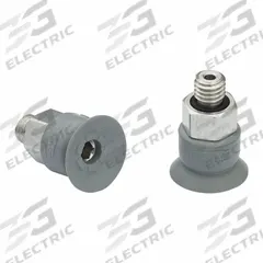 SCHMALZ Vacuum Pad Assembly: M5, 13.2 mm Pad Dia, NBR, 55 A, Gray, 13.6 mm Pad Ht (MPN 10.01.01.14154). Key specifications — attr1019168: 55 A; attr1019165: 10.01.01.14154; attr1019167: SCHMALZ; attr1019180: Gray.