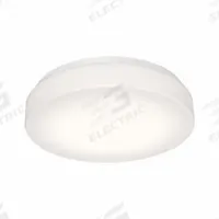 Flush Mount: 14 in Dia, White, 4 3/8 in Ht, 2,700 lm, 2700K/3000K/3500K/4000K/5000K, 34 W, C2F (MPN C2F14L5AJUDWH). Key specifications — Voltage: 120 to 277V AC; Brand: AFX INC.; For Bulb Type: Integrated LED; Includes Bulb: Yes; Color Temperature: 2700K; Housing Finish/Color (Broad): White.