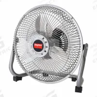 DAYTON Circulating Fan: 9 in Blade Dia, Non-Oscillating, 3 Speeds, 11 7/8 in Ht, 12 3/16 in Wd (MPN 855EA3). Key specifications — Brand: DAYTON; Number of Speeds: 3; Product Type: Circulating Fan; Blade Material: Aluminum; Voltage: 120V AC; Application: Home and Office.