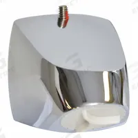 SYMMONS Fixed Showerhead: Institutional, 2.5 gpm Fixed Showerhead Flow Rate, Plastic (MPN 4-150). Key specifications — ADA Compliant: Not ADA Compliant; Series: Institutional; Connection Type: IPS; Features: 30° Spray Angle; Includes: Mounting Bracket; Material: Plastic.