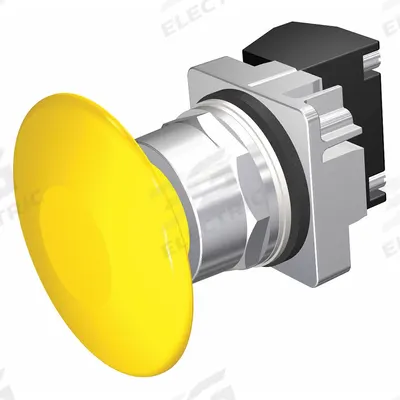 Siemens Mushroom Head Push Button: Non-Illuminated, Mushroom Head Profile, Non-Metallic - Mushroom-Head Push Buttons