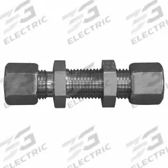 BRENNAN INDUSTRIES Compression Fitting Adapter: 38 mm OD x 38 mm OD size, Compression x Compression (MPN D2700-LN-S38-S38-SS). Key specifications — Series: Volz; Brand: BRENNAN INDUSTRIES.