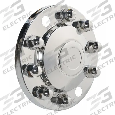 PHOENIX Replacement Front Hub Cover: Repl Front Hub Cover, For 22.5 in Wheel Dia - Fleet and Vehicle Maintenance