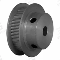 DAYTON Timing Pulley: Modified Curvilinear, Fixed, For GT Timing Belt Section, For 6 mm Belt Wd (MPN 48-2P06M6FA6). Key specifications — Brand: DAYTON; Finish: Clear Anodized; For Belt Series: Powerhouse®.