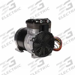 GAST Piston Air Compressor: 0.25 hp, 1 Phase, 100/120V AC/200/240V AC, 26.2 in Hg Max Vacuum (MPN 86R130-PS101-N270X). Key specifications — attr50761: 100/120V AC; attr50712: GAST; attr51763: 1.
