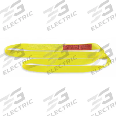 LIFT-ALL Web Sling: Type 5, Polyester, 1 Plies, 10 ft Sling Lg - Light-Use Polyester Endless Web Slings