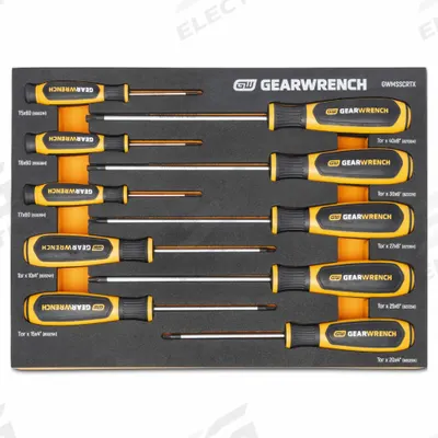 GEARWRENCH: 1-10 Pieces, 10 Pieces, Torx Tip - General Purpose Screwdriver Sets