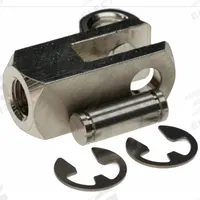 SMC Rod Clevis: Clevis Mount Type, Fits 2 in Bore Dia, 1 11/16 in Overall Lg, 3/4 in Overall Wd (MPN NY-G050SS). Key specifications — attr947439: NY-G050SS; attr947448: Stainless Steel; attr1171502: Rod Clevis.