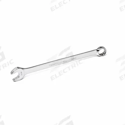 GEARWRENCH Combination Wrench: Alloy Steel, Chrome, 9/16 in Head Size, 8 3/4 in Overall Lg - Metric 12-Point Combination Wrenches