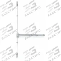 DORMAKABA Surface Vertical Rod: 36 in Max Door Wd, Aluminum (MPN QED315367689SCKD). Key specifications — attr1011860: Exit Device; attr1011837: DORMAKABA; attr1011847: Surface Vertical Rod; attr1011858: Not Included; attr1024139: Touchbar; attr1011835: Yes.