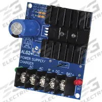 ALTRONIX Power Supply 6/12/24 VDC @ 1.2A: Power Supply, 16 to 24V AC (MPN AL624). Key specifications — Input Voltage: 16 to 24V AC; Material: Phenolic/Fiberglass; Brand: ALTRONIX; Product Type: Power Supply.