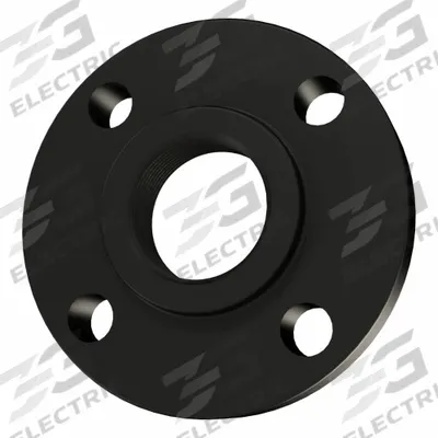 APPROVED VENDOR Metal Pipe Flange: 2 in, Female NPT Threaded, Carbon Steel, Flat Flange - Threaded Steel & Iron Pipe Flanges