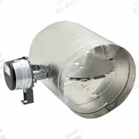 SS Motrzd Vent Dampr,12.2"L 15"H 12.2"W: For 10 in Dia, 10 1/8 in L, 14 7/8 in H, 12 1/8 in W (MPN GVD-10PL). Key specifications — Nameplate Voltage: 24V AC; Blade Seal Material: Stainless Steel; Blade Type: Flat Blade; Brand: FIELD CONTROLS; Switch Action: Normally Open.
