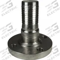 DIXON VALVE & COUPLING Barbed Hose Fitting: For 3 in Hose I.D., Hose Barb x Flange, No Knurl, Rigid (MPN RFST35CS). Key specifications — Fitting Connection Type: Hose Barb x Flange; Fitting Gender: Male x Genderless; Nipple Grip Type: No Knurl; Brand: DIXON VALVE & COUPLING.