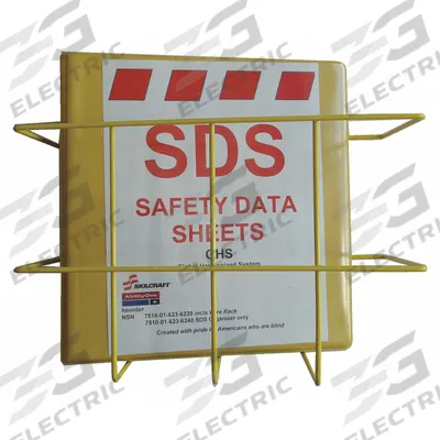SDS Organizer Kit: SDS Organizer Kit, 9 in Overall Ht, 13 1/2 in Overall Wd - Safety