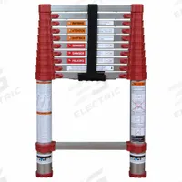 XTEND + CLIMB Telescoping Extension Ladder: 11 ft Ladder Size, Aluminum, 250 lb Load Capacity (MPN 760P+). Key specifications — Brand: XTEND + CLIMB; Color: Red.