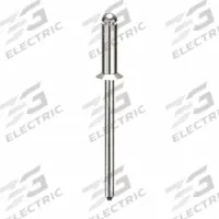 Blind Rivet,1.481" L,0.125" dia,PK500: Inch, 1 31/64 in Overall Lg, 25/64 in Body Lg, Plain, 500 PK (MPN U34128.012.4244). Key specifications — Brand: APPROVED VENDOR.
