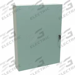 HAMMOND Electrical Enclosure: Steel, 48 in x 36 in x 8 in, NEMA 12/3R/4, Solid Cover, Hinged (MPN EN4SD48368GY). Key specifications — Closure Method: Latches; Brand: HAMMOND; Knockouts: Not Included.