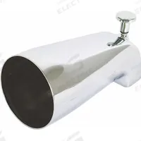 APPROVED VENDOR Diverter Spout: 1/2 in Connection Size, IPS Connection, 5 3/8 in Spout Reach (MPN 15083). Key specifications — Tub Spout Connection Type: IPS; Trim Finish: Chrome; Tub Spout Material: Zinc; Brand: APPROVED VENDOR.