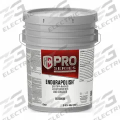 H&C Liquid Hardener & Densifier: EnduraPolish, 5 gal Container Size, Pail, Clear (MPN 55.130035-20). Key specifications — Color: Clear; Series: EnduraPolish; Coverage: 400-500 sq ft; Brand: H&C; VOC Content Range: No VOC.