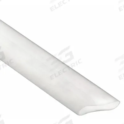 INSULTAB Heat Shrink Tubing: 0.19 in I.D. Before Shrinking, 0.09 in I.D. After Shrinking - Transparent Abrasion-, Chemical- & Heat-Resistant PVDF Shrink Tubing