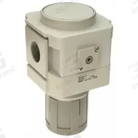 SMC Regulator: Die-Cast Aluminum, 3/4 in NPT, 7.251887 psi to 123.2821 psi, 1 MPa Max Op Pressure (MPN AR50K-N06-Z-D). Key specifications — attr111664: No; attr111400: AR-D; attr111627: SMC.