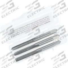 CLE-LINE Tap Kit: #12-28 UNF, H3 / 2B, 4 Flute, High Speed Steel (MPN C00335)