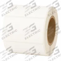 APPROVED VENDOR Barcode Printer Labels: 4 in Label Wd, 2 in Label Ht, White (MPN 4020IYE-N2.5Mr). Key specifications — Brand: APPROVED VENDOR; Label Color: White.