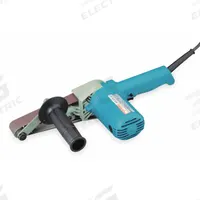 MAKITA Corded Belt Sander: 1 1/8 in Belt Wd, 21 in Belt Lg, 10 Abrasives Included, 3,280 SFPM, 5 A (MPN 9031). Key specifications — attr664061: Corded; attr664060: Belt Sander Kit; attr658779: MAKITA.