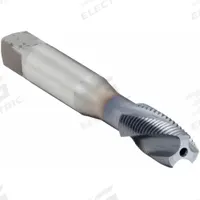 OSG Spiral Flute Tap: 3/8"-16 UNC, H5 / 2B-3B, 3 Flute, Plug Chamfer, V Coated Powdered Metal (MPN 1306301408)