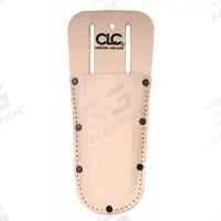 CLC Tool Holster: For 2 1/4 in Belt Wd - Max, 1 Pockets, Tan, Leather (MPN 418). Key specifications — attr1136196: Open Top; attr1136195: Belt Slot; attr1116984: Tan; attr1117000: CLC; attr1136192: Pliers.