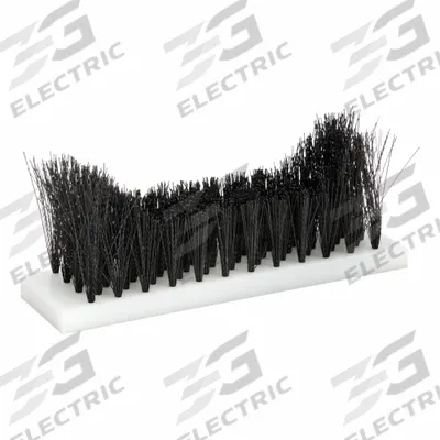 BEST SANITIZERS, INC. Replacement Brush: USP20033, Polypropylene, Black - Replacement Brushes for Boot Scrubbers