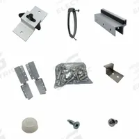 HADRIAN Right Hand Outswing Door Kit: Aluminum, Anodized Aluminum (MPN 621006). Key specifications — Compatible Partition Material: Plastic; Finish: Anodized Aluminum; Component Type: Right Hand Outswing Door Kit; Brand: HADRIAN.