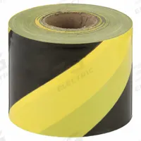 APPROVED VENDOR Barricade Tape: 200 ft Lg, 3 in Wd, No Legend Legend, Polyethylene (MPN B324Y18-200). Key specifications — attr981695: No Legend; attr377522: APPROVED VENDOR.