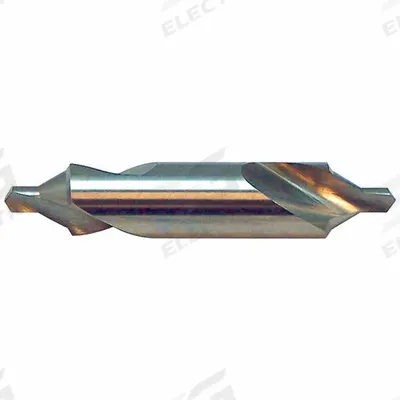 KEO Center Drill: Bell Type, #12, 60°, 1 7/8 in Overall Lg - Bell-Tip Center Drills