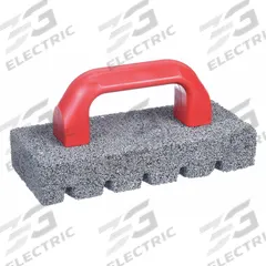 NORTON Rubbing Brick: Fluted with Handle, 8" L x 3 1/2" W x 1 1/2" H, Silicon Carbide, 20 Grit (MPN 61463687795). Key specifications — Brand: NORTON.
