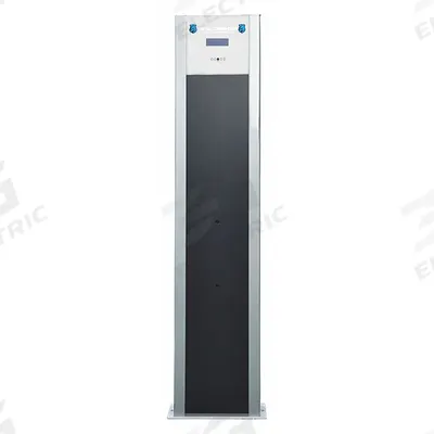 METAL DEFENDER Walk-Through Metal Detector: 10 Zones, 78 1/2 in x 15 1/2 in x 4 3/4 in - Walk-Through Metal Detector Kits
